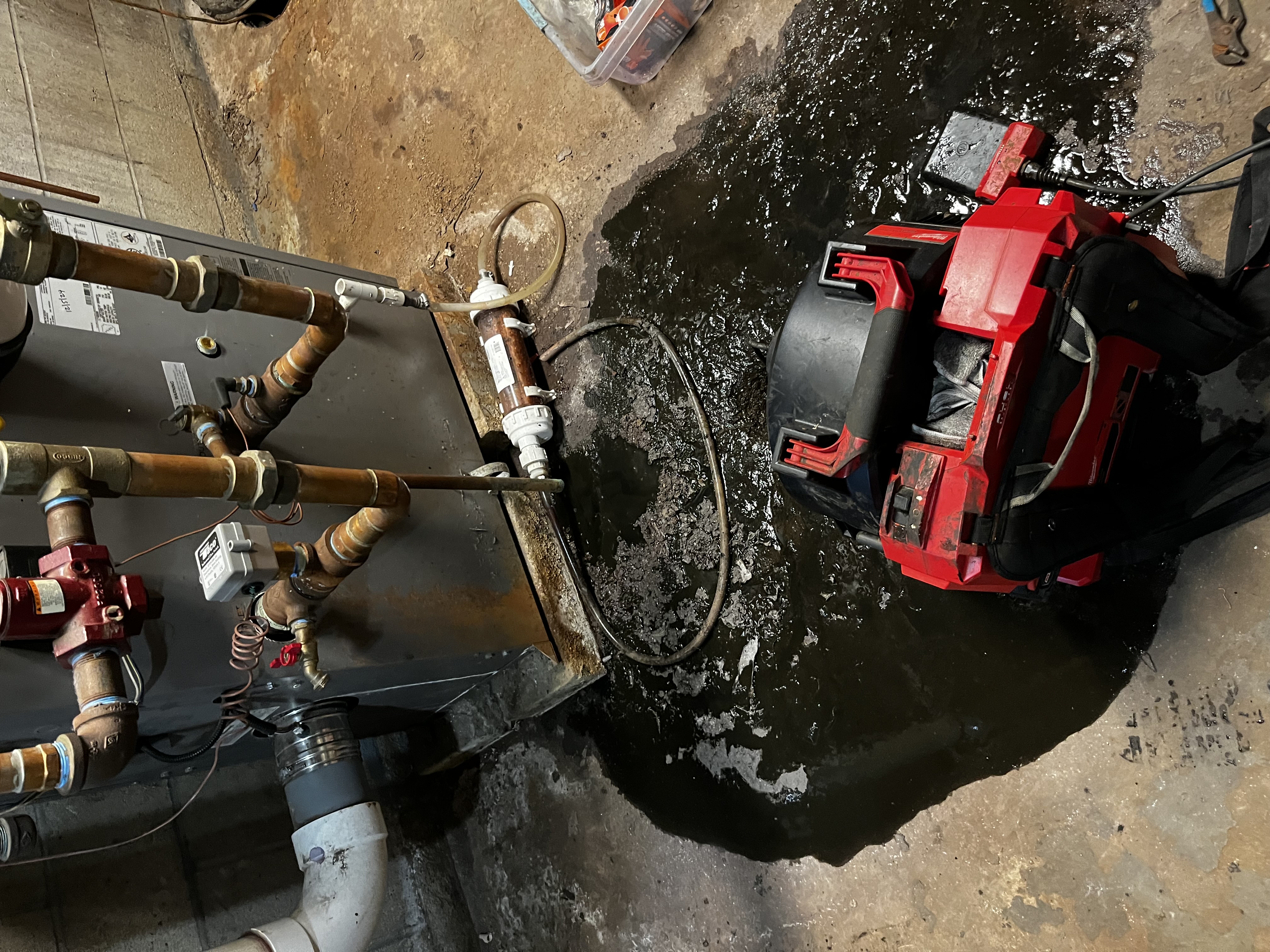 Facility drain service for office and campus properties
