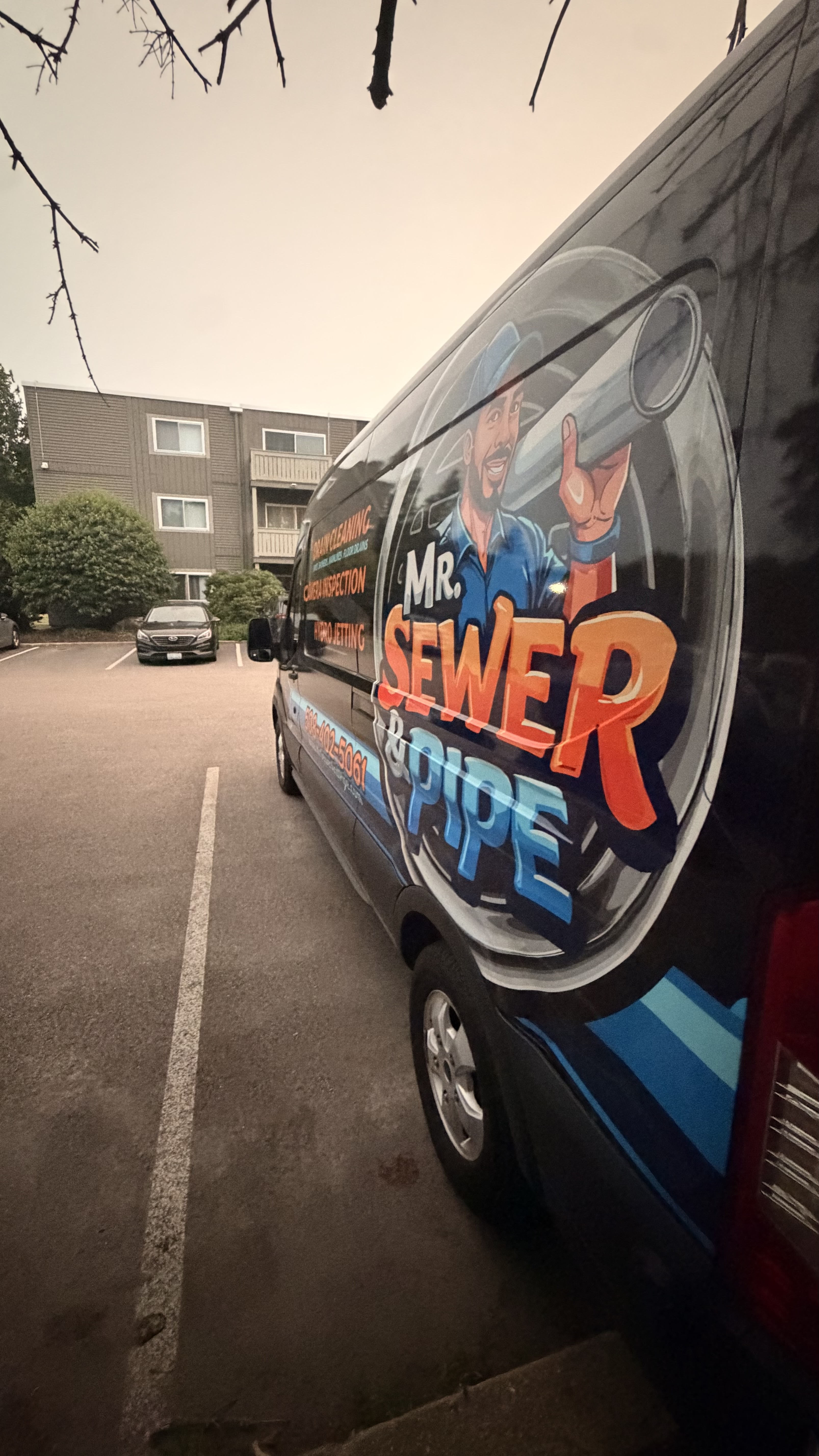 Property manager drain service and maintenance planning